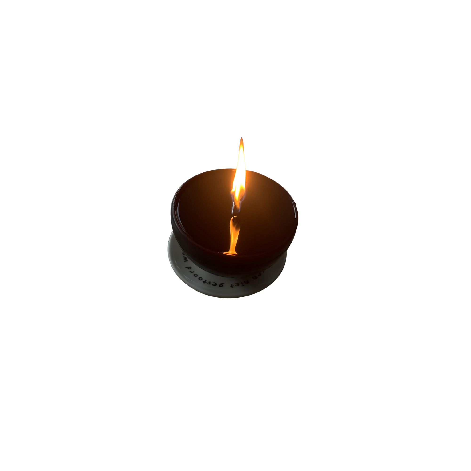 Kaars/ candle - squashbal - Afbeelding 4